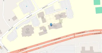 Campus map for University of South Carolina, Lancaster