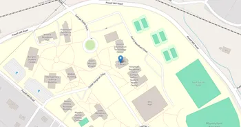 Campus map for Spartanburg Methodist College