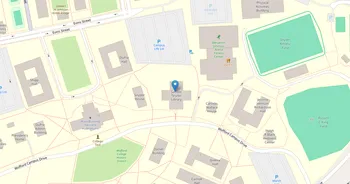 Campus map for Wofford College