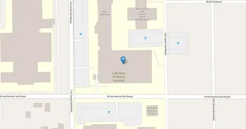 Campus map for Lake Area Technical College