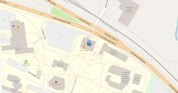 Campus map for South Dakota School of Mines and Technology