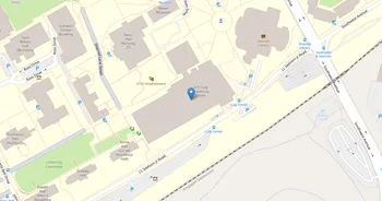 Campus map for East Tennessee State University