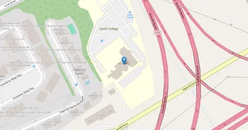 Campus map for South College