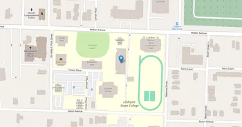 Campus map for Le Moyne-Owen College