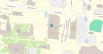 Campus map for Middle Tennessee State University