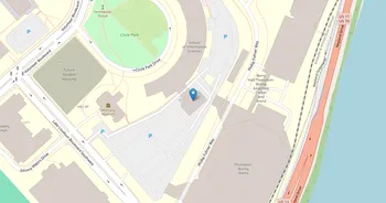 Campus map for The University of Tennessee, Knoxville
