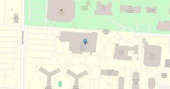 Campus map for The University of Tennessee, Martin