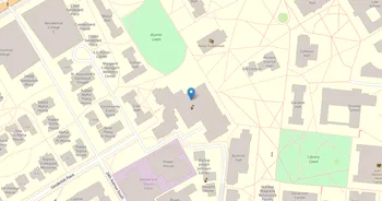 Campus map for Vanderbilt University