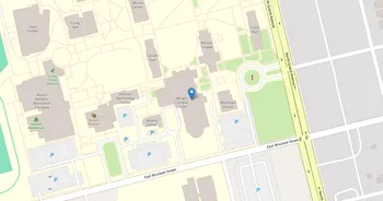 Campus map for Austin College
