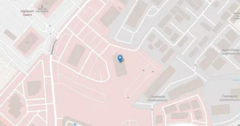 Campus map for Baptist Health System School of Health Professions