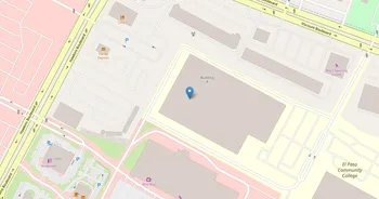 Campus map for El Paso Community College