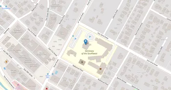 Campus map for Episcopal Theological Seminary of the Southwest