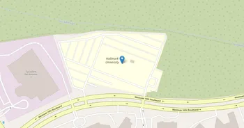 Campus map for Hallmark University