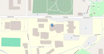 Campus map for Trinity Valley Community College
