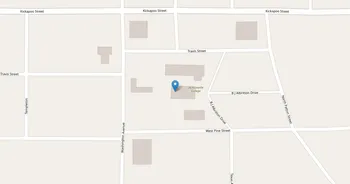Campus map for Jacksonville College, Main Campus
