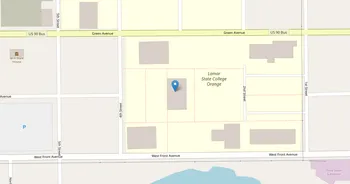 Campus map for Lamar State College, Orange