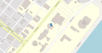 Campus map for Lamar State College, Port Arthur