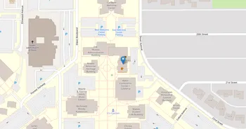Campus map for Lubbock Christian University