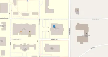 Campus map for Midwestern State University