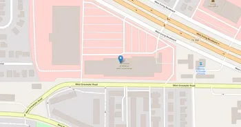 Campus map for Tint School of Makeup & Cosmetology