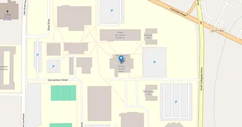 Campus map for Paris Junior College