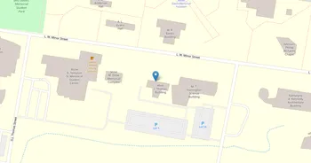 Campus map for Prairie View A & M University
