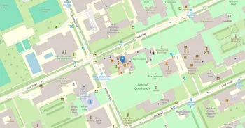 Campus map for Rice University
