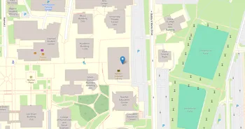 Campus map for Sam Houston State University