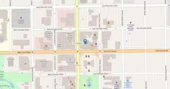 Campus map for Seguin Beauty School, Seguin