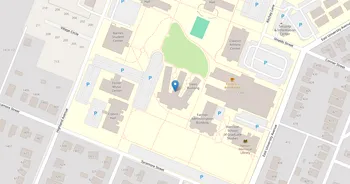 Campus map for Southwestern Assemblies of God University
