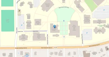Campus map for Southwestern University