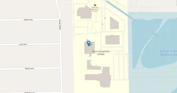 Campus map for Texas Chiropractic College Foundation Inc