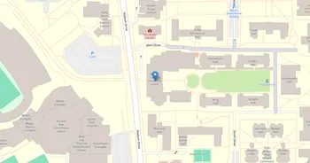Campus map for Texas Christian University