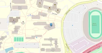 Campus map for Trinity University