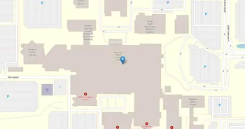 Campus map for Texas Tech University Health Sciences Center
