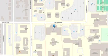 Campus map for Tyler Junior College