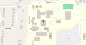 Campus map for Weatherford College