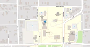 Campus map for Wiley University
