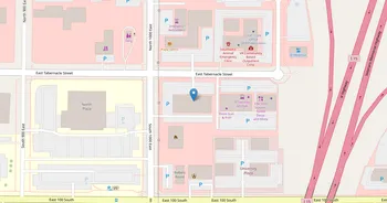 Campus map for Evans Hairstyling College, St George