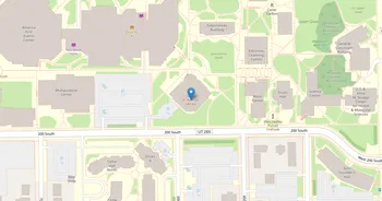 Campus map for Southern Utah University