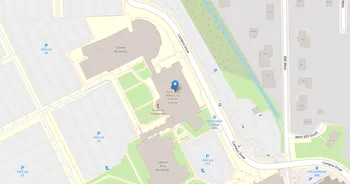 Campus map for Utah Valley University