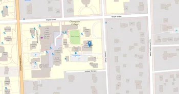 Campus map for Champlain College