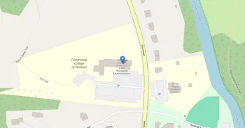 Campus map for Community College of Vermont