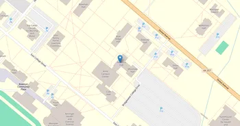 Campus map for Bridgewater College