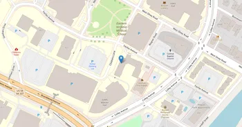 Campus map for Eastern Virginia Medical School