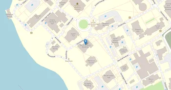 Campus map for Hampton University
