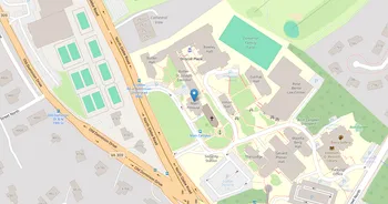 Campus map for Marymount University