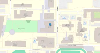 Campus map for Norfolk State University
