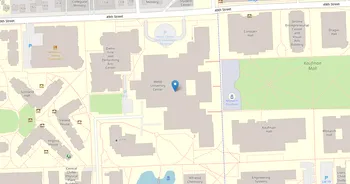 Campus map for Old Dominion University