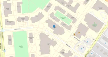 Campus map for Radford University